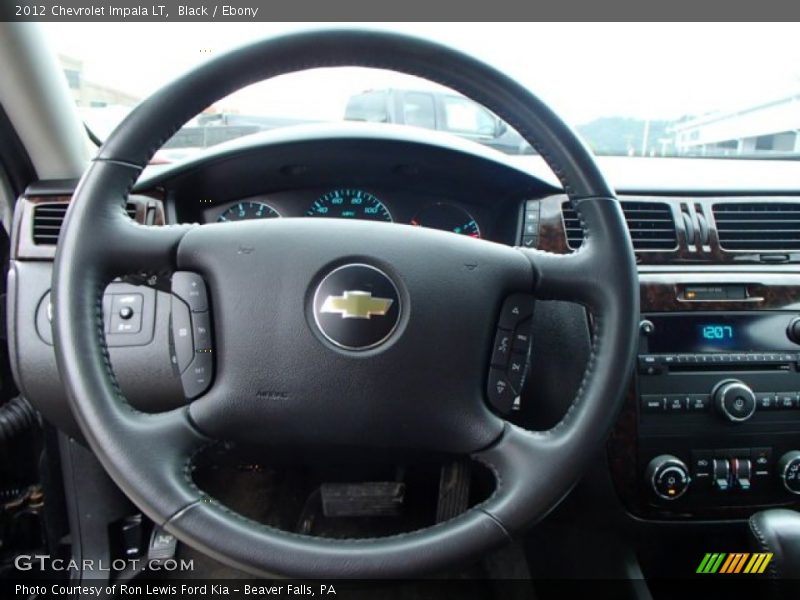 Black / Ebony 2012 Chevrolet Impala LT