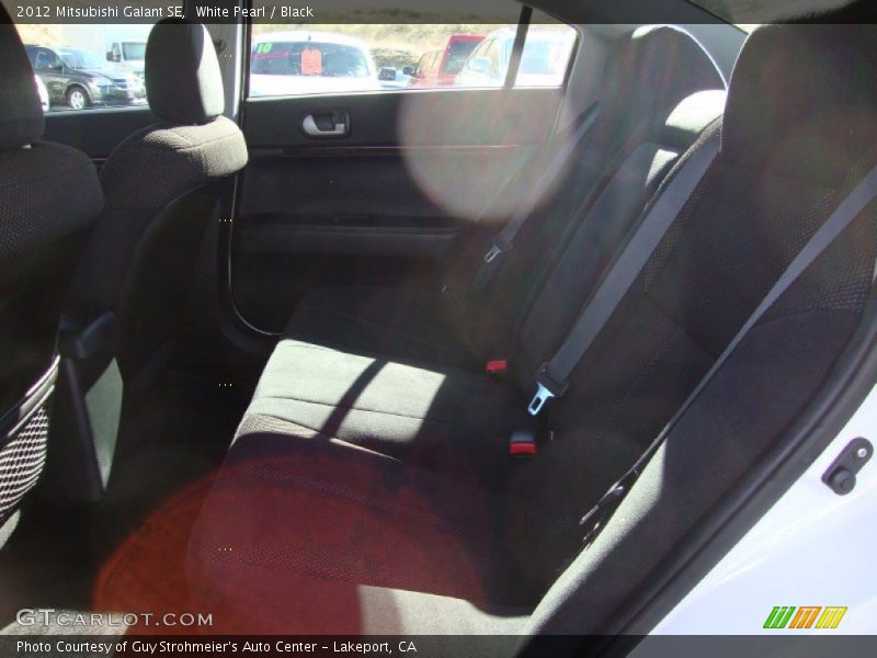 White Pearl / Black 2012 Mitsubishi Galant SE