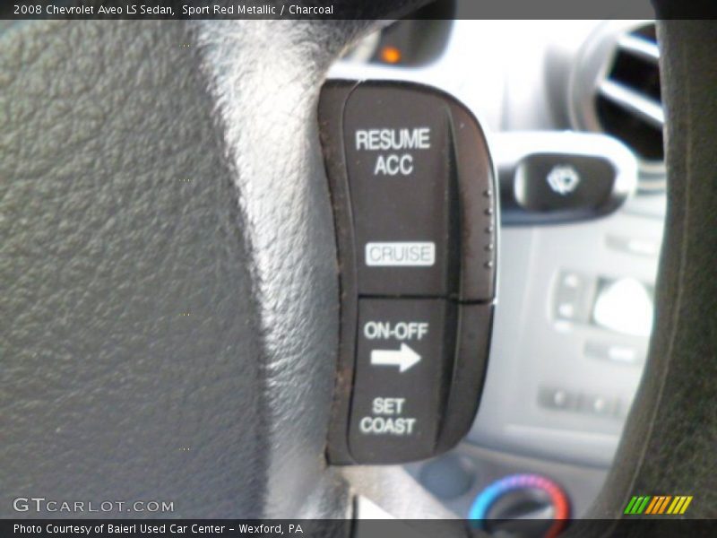 Sport Red Metallic / Charcoal 2008 Chevrolet Aveo LS Sedan