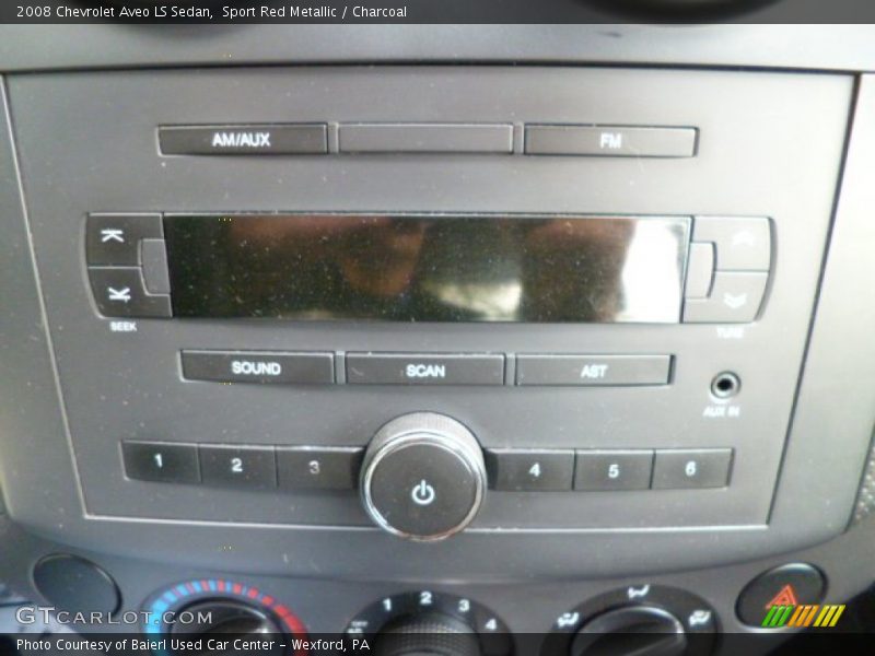 Audio System of 2008 Aveo LS Sedan