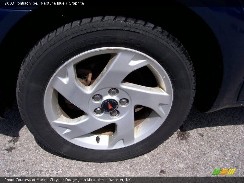 Neptune Blue / Graphite 2003 Pontiac Vibe