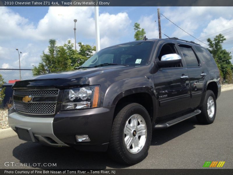 Taupe Gray Metallic / Ebony 2010 Chevrolet Tahoe Z71 4x4