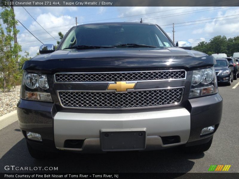 Taupe Gray Metallic / Ebony 2010 Chevrolet Tahoe Z71 4x4