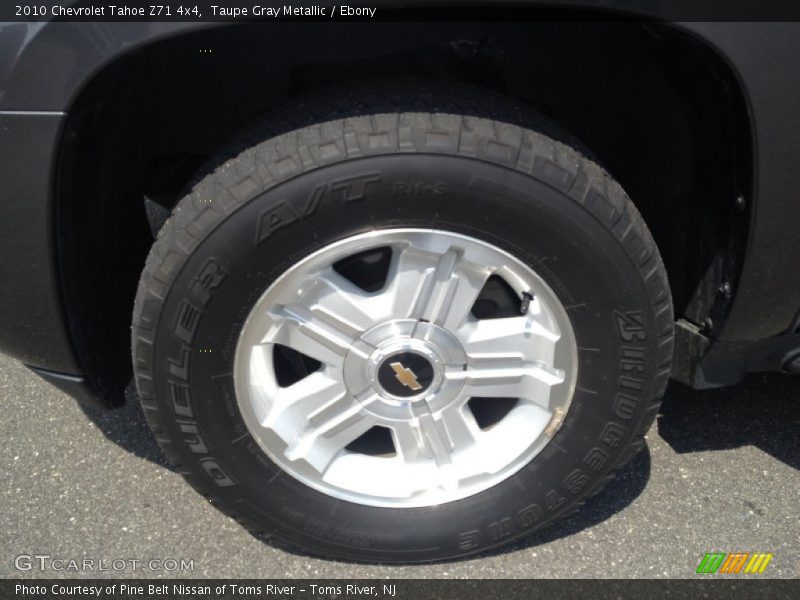 Taupe Gray Metallic / Ebony 2010 Chevrolet Tahoe Z71 4x4