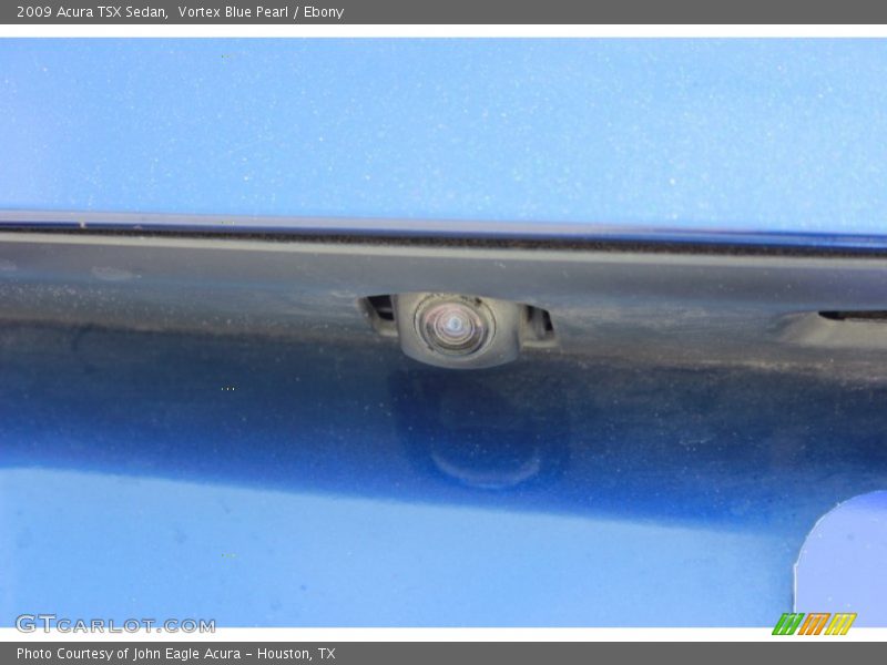 Vortex Blue Pearl / Ebony 2009 Acura TSX Sedan
