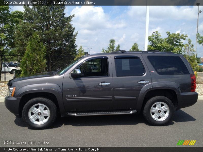 Taupe Gray Metallic / Ebony 2010 Chevrolet Tahoe Z71 4x4