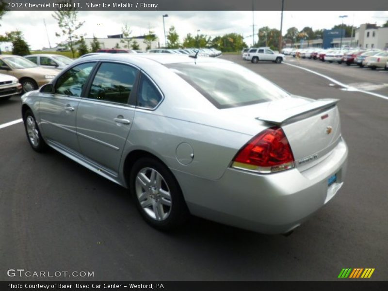 Silver Ice Metallic / Ebony 2012 Chevrolet Impala LT