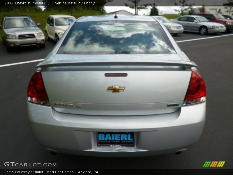 Silver Ice Metallic / Ebony 2012 Chevrolet Impala LT