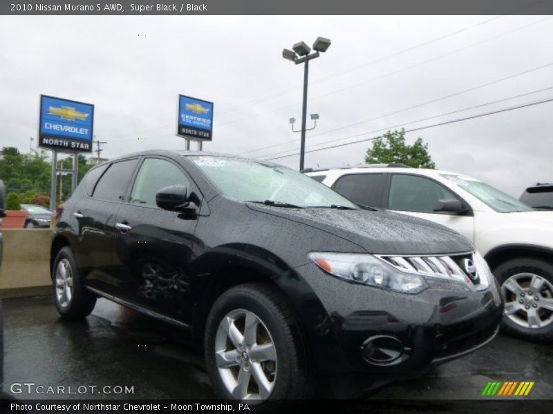 Super Black / Black 2010 Nissan Murano S AWD