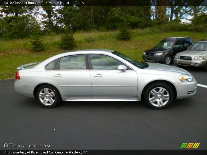 Silver Ice Metallic / Ebony 2012 Chevrolet Impala LT