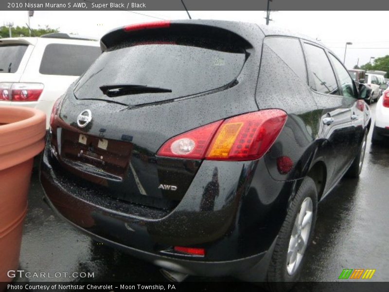 Super Black / Black 2010 Nissan Murano S AWD