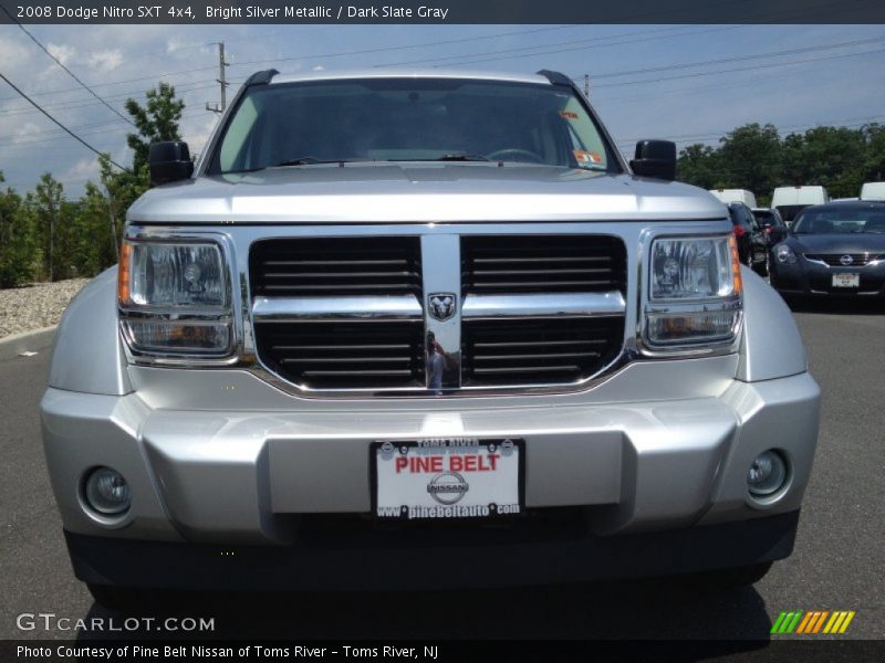 Bright Silver Metallic / Dark Slate Gray 2008 Dodge Nitro SXT 4x4