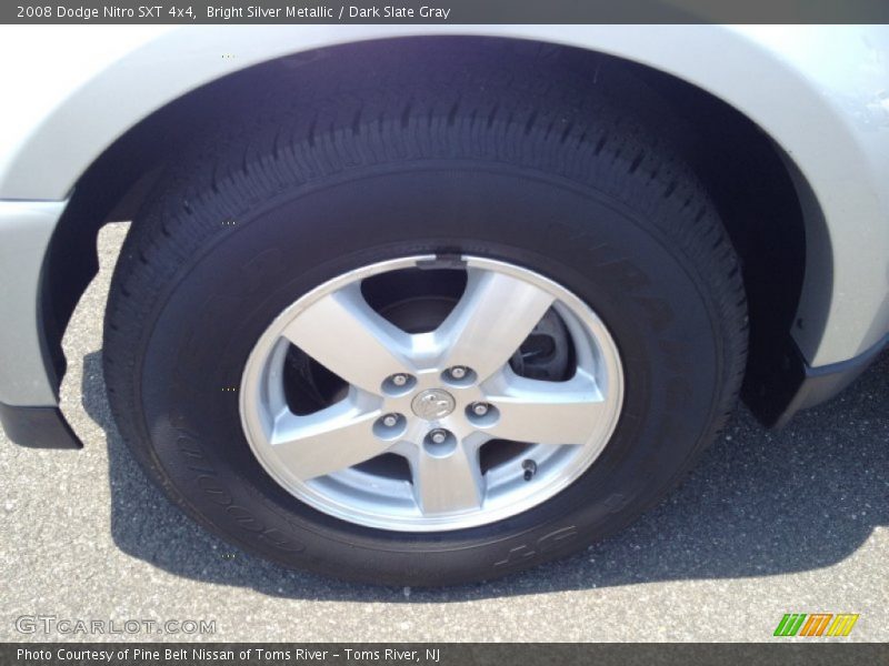 Bright Silver Metallic / Dark Slate Gray 2008 Dodge Nitro SXT 4x4