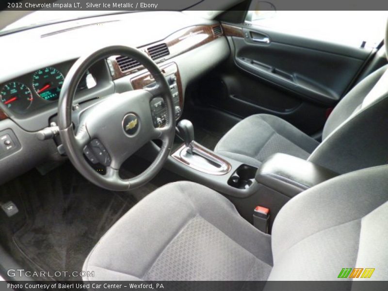 Silver Ice Metallic / Ebony 2012 Chevrolet Impala LT