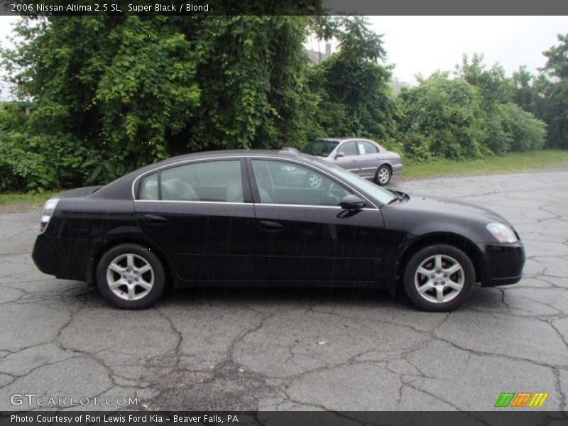 Super Black / Blond 2006 Nissan Altima 2.5 SL