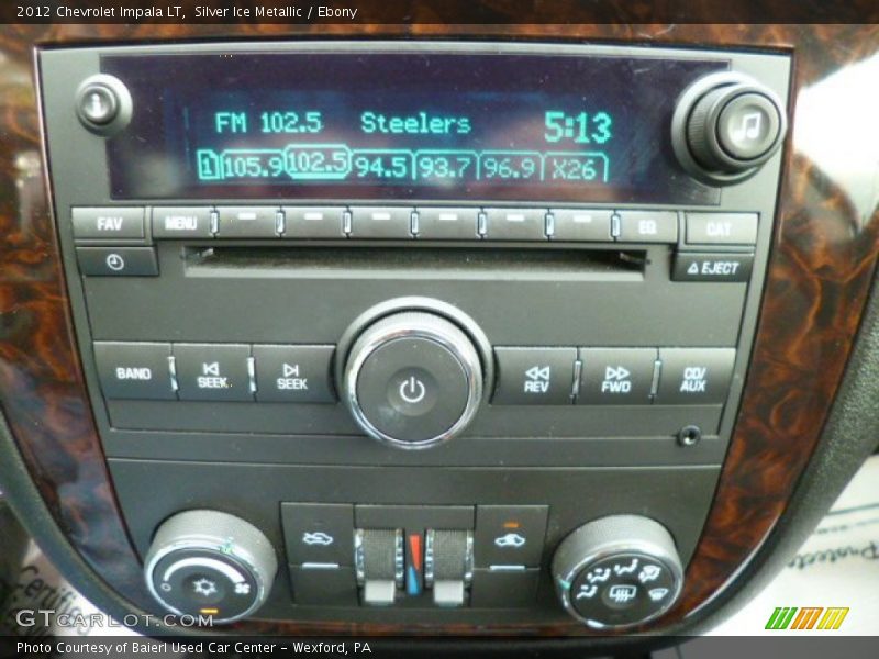 Silver Ice Metallic / Ebony 2012 Chevrolet Impala LT