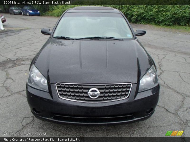 Super Black / Blond 2006 Nissan Altima 2.5 SL