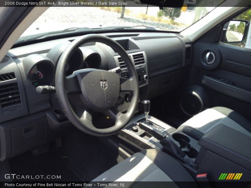 Bright Silver Metallic / Dark Slate Gray 2008 Dodge Nitro SXT 4x4