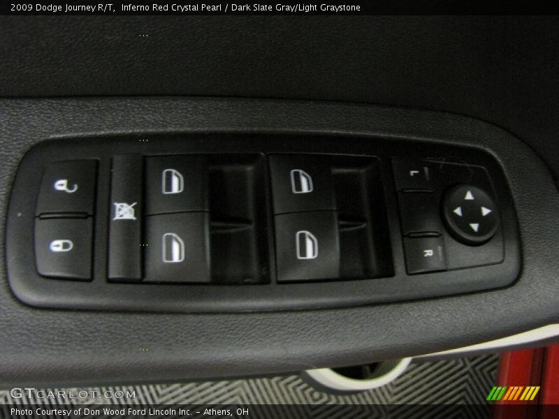Inferno Red Crystal Pearl / Dark Slate Gray/Light Graystone 2009 Dodge Journey R/T