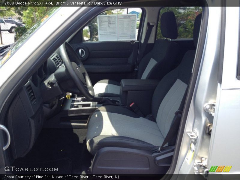 Bright Silver Metallic / Dark Slate Gray 2008 Dodge Nitro SXT 4x4