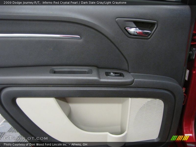 Inferno Red Crystal Pearl / Dark Slate Gray/Light Graystone 2009 Dodge Journey R/T