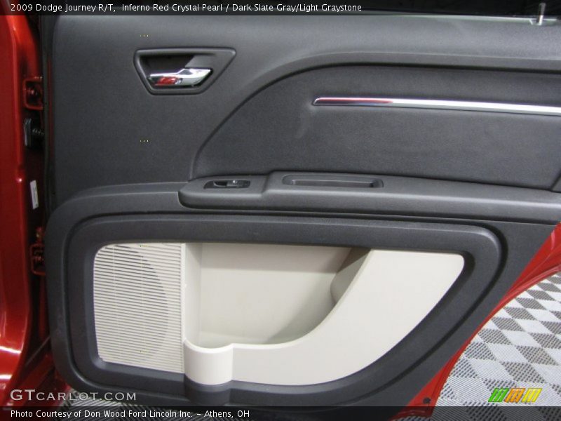 Inferno Red Crystal Pearl / Dark Slate Gray/Light Graystone 2009 Dodge Journey R/T