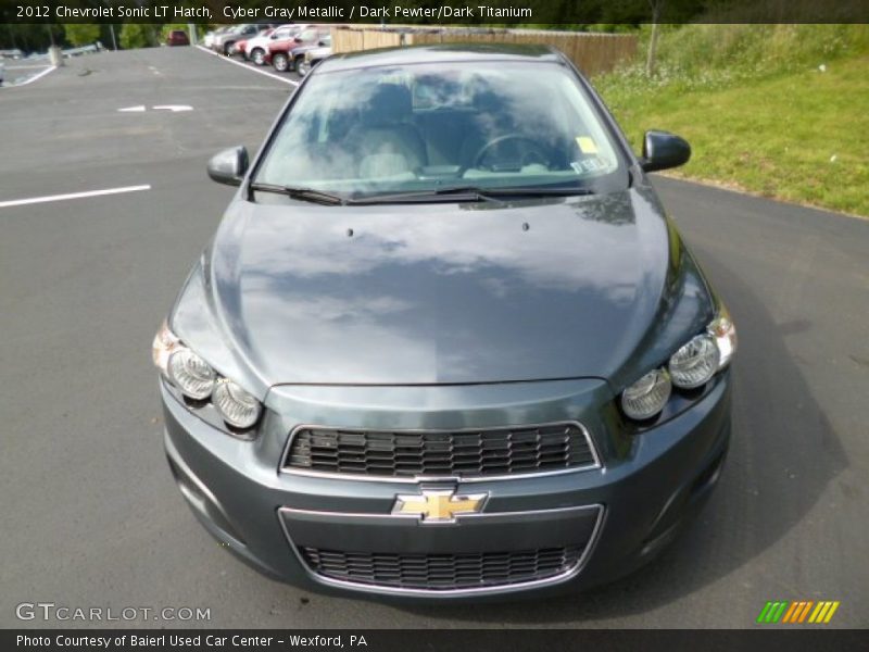 Cyber Gray Metallic / Dark Pewter/Dark Titanium 2012 Chevrolet Sonic LT Hatch