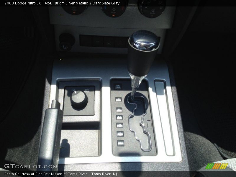 Bright Silver Metallic / Dark Slate Gray 2008 Dodge Nitro SXT 4x4