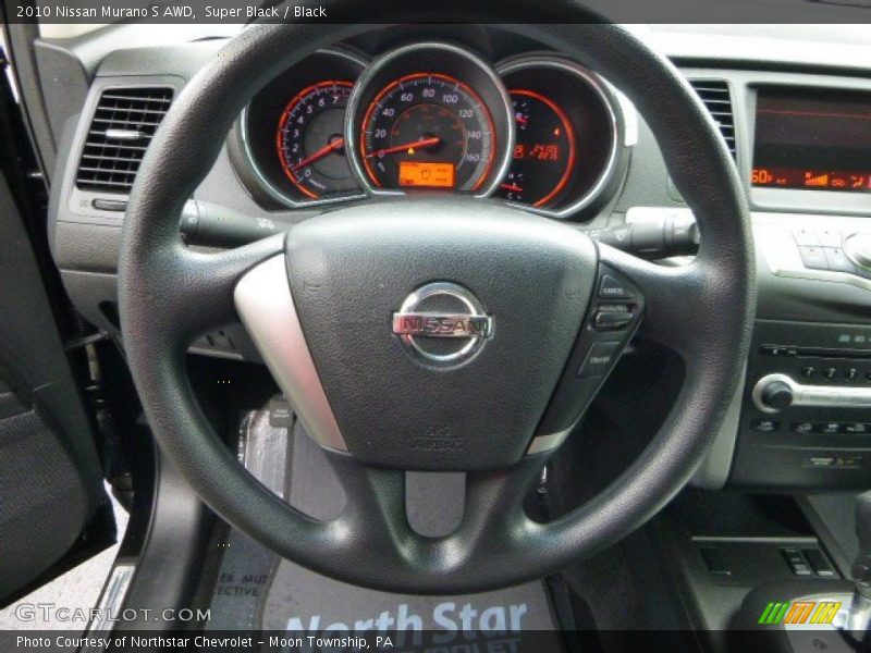 Super Black / Black 2010 Nissan Murano S AWD