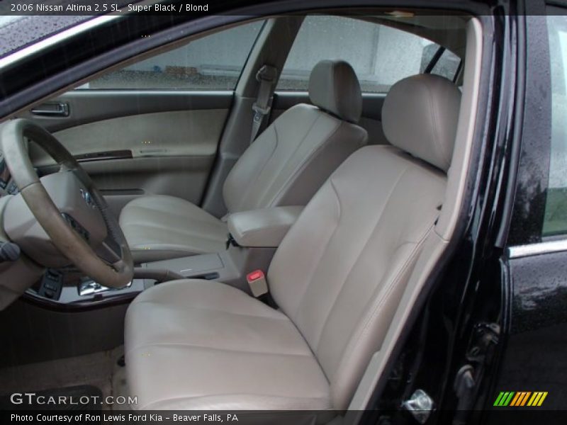 Super Black / Blond 2006 Nissan Altima 2.5 SL