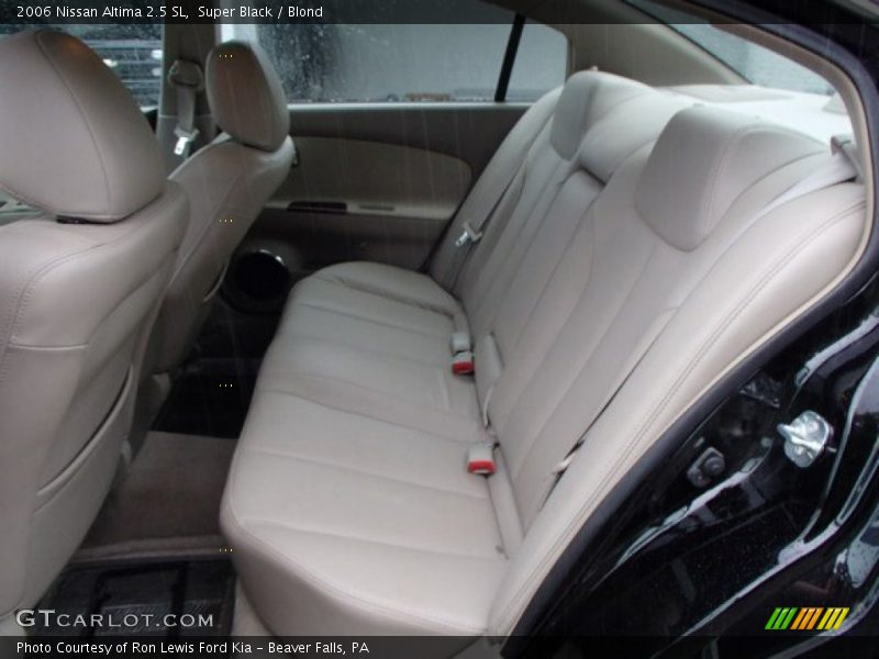 Super Black / Blond 2006 Nissan Altima 2.5 SL