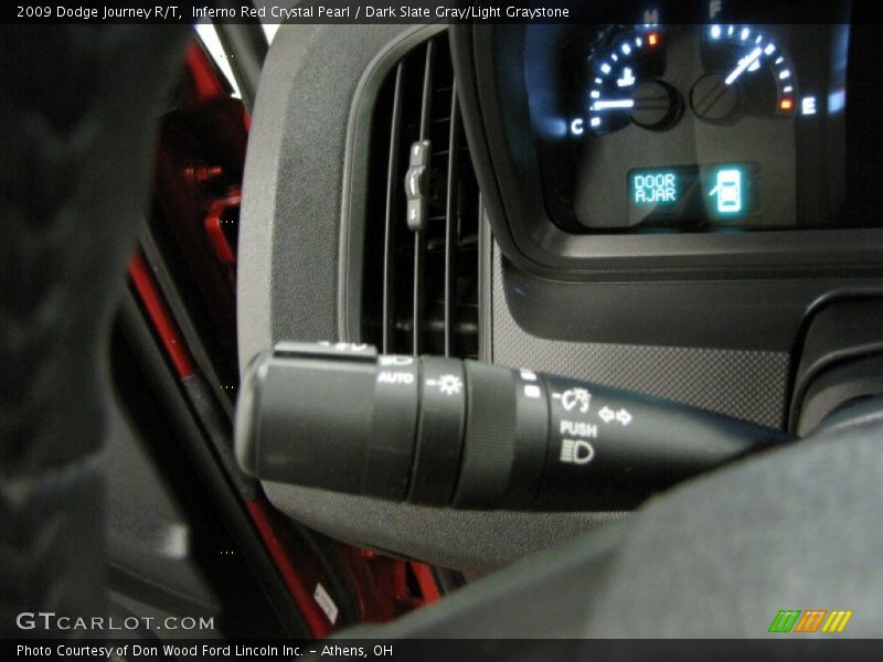 Inferno Red Crystal Pearl / Dark Slate Gray/Light Graystone 2009 Dodge Journey R/T
