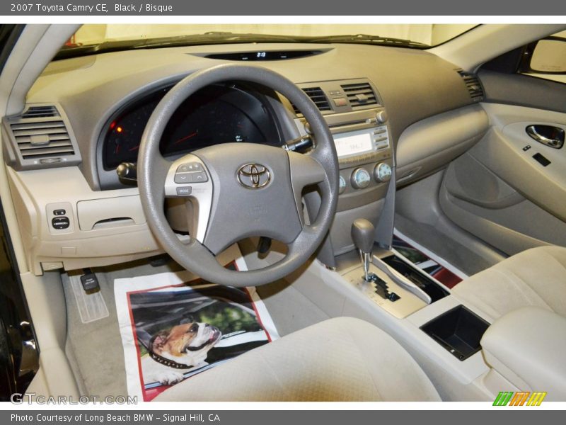 Black / Bisque 2007 Toyota Camry CE