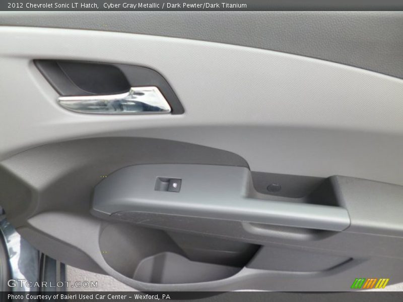 Cyber Gray Metallic / Dark Pewter/Dark Titanium 2012 Chevrolet Sonic LT Hatch