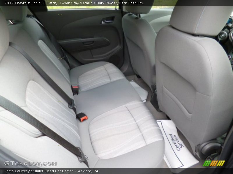 Rear Seat of 2012 Sonic LT Hatch
