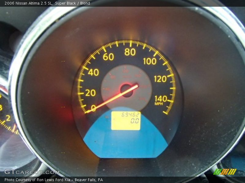 Super Black / Blond 2006 Nissan Altima 2.5 SL