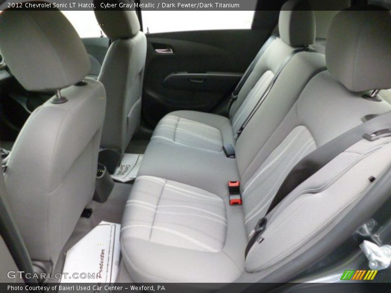 Rear Seat of 2012 Sonic LT Hatch