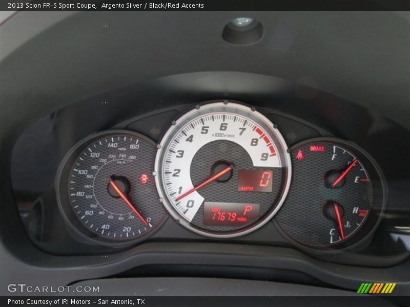 Argento Silver / Black/Red Accents 2013 Scion FR-S Sport Coupe