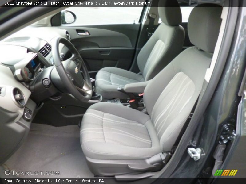 Front Seat of 2012 Sonic LT Hatch