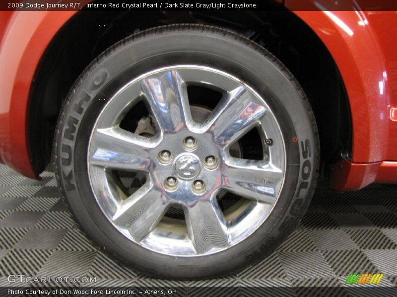 Inferno Red Crystal Pearl / Dark Slate Gray/Light Graystone 2009 Dodge Journey R/T