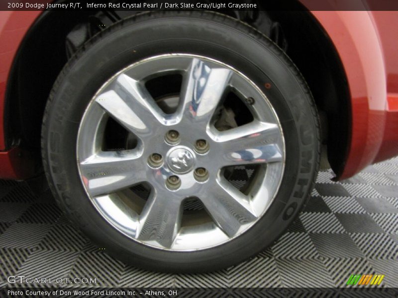 Inferno Red Crystal Pearl / Dark Slate Gray/Light Graystone 2009 Dodge Journey R/T