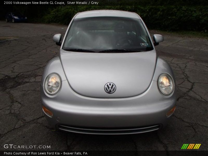 Silver Metallic / Grey 2000 Volkswagen New Beetle GL Coupe