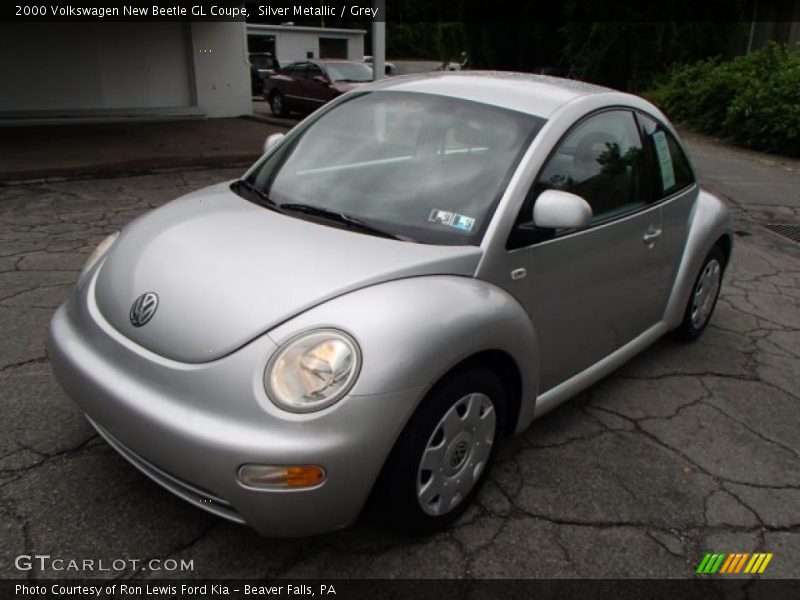 Silver Metallic / Grey 2000 Volkswagen New Beetle GL Coupe