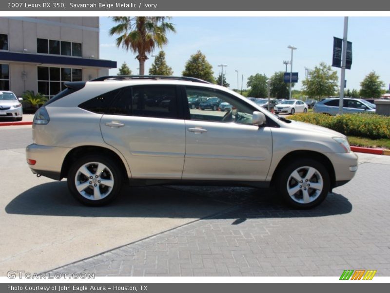 Savannah Beige Metallic / Ivory 2007 Lexus RX 350