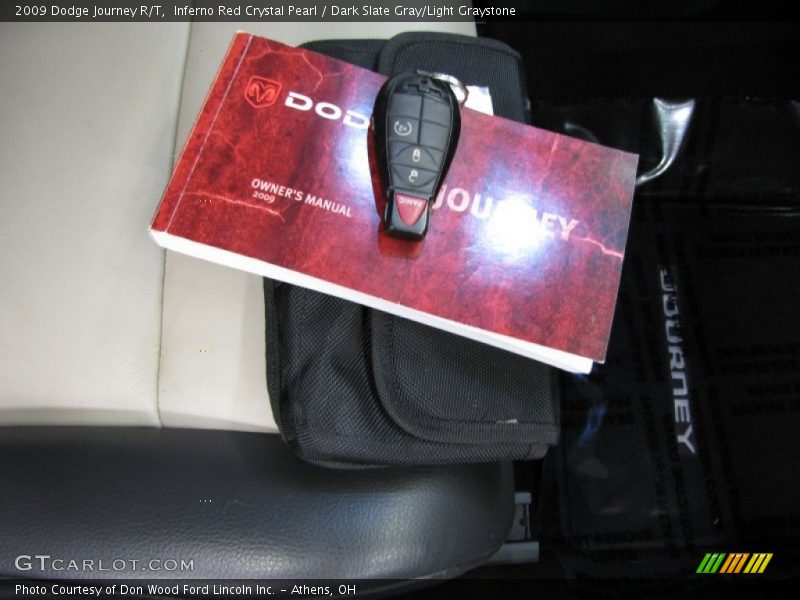 Inferno Red Crystal Pearl / Dark Slate Gray/Light Graystone 2009 Dodge Journey R/T