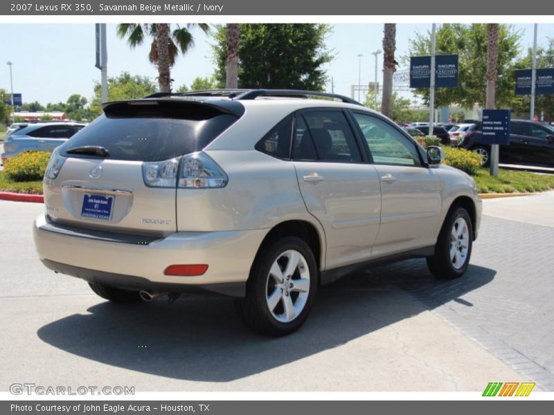 Savannah Beige Metallic / Ivory 2007 Lexus RX 350