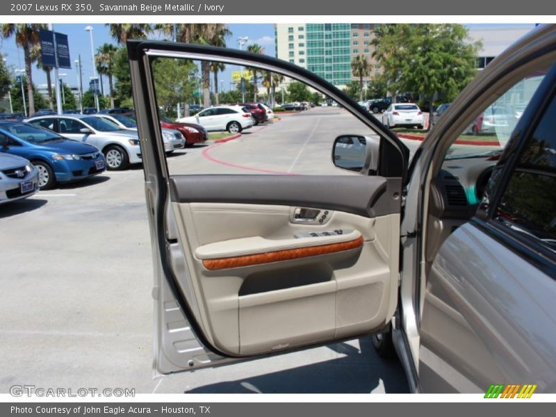 Savannah Beige Metallic / Ivory 2007 Lexus RX 350