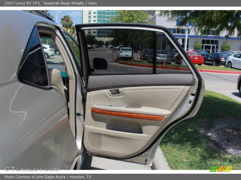 Savannah Beige Metallic / Ivory 2007 Lexus RX 350