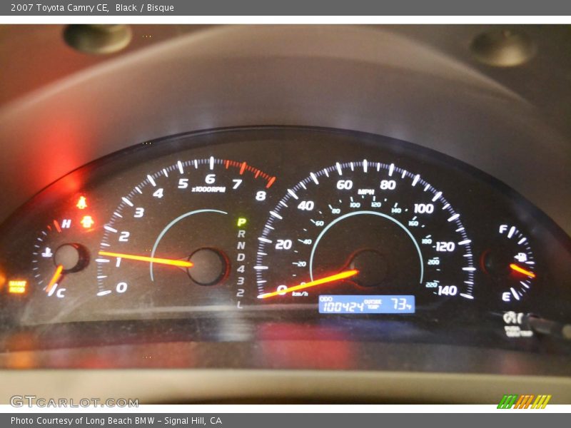 Black / Bisque 2007 Toyota Camry CE