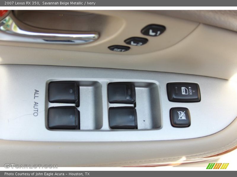 Savannah Beige Metallic / Ivory 2007 Lexus RX 350
